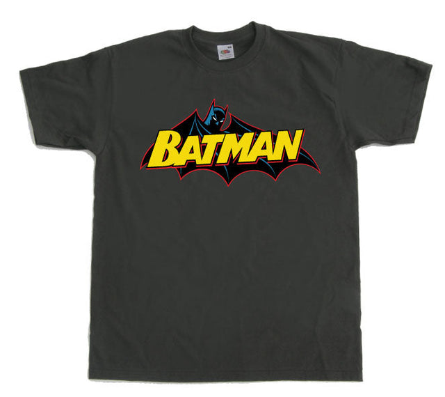 Batman Retro Logo T-Shirt showcasing Retro Logo design