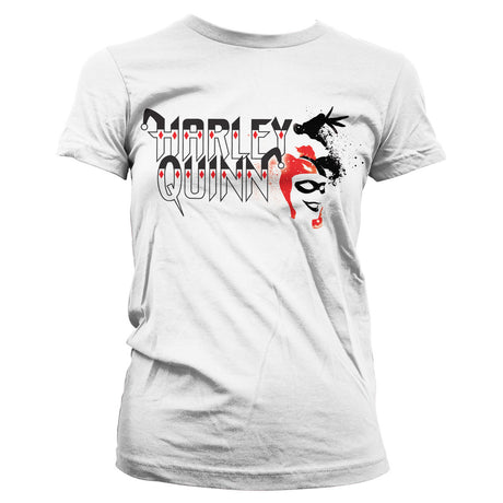 Harley Quinn Girly Tee showcasing Harley Quinn design