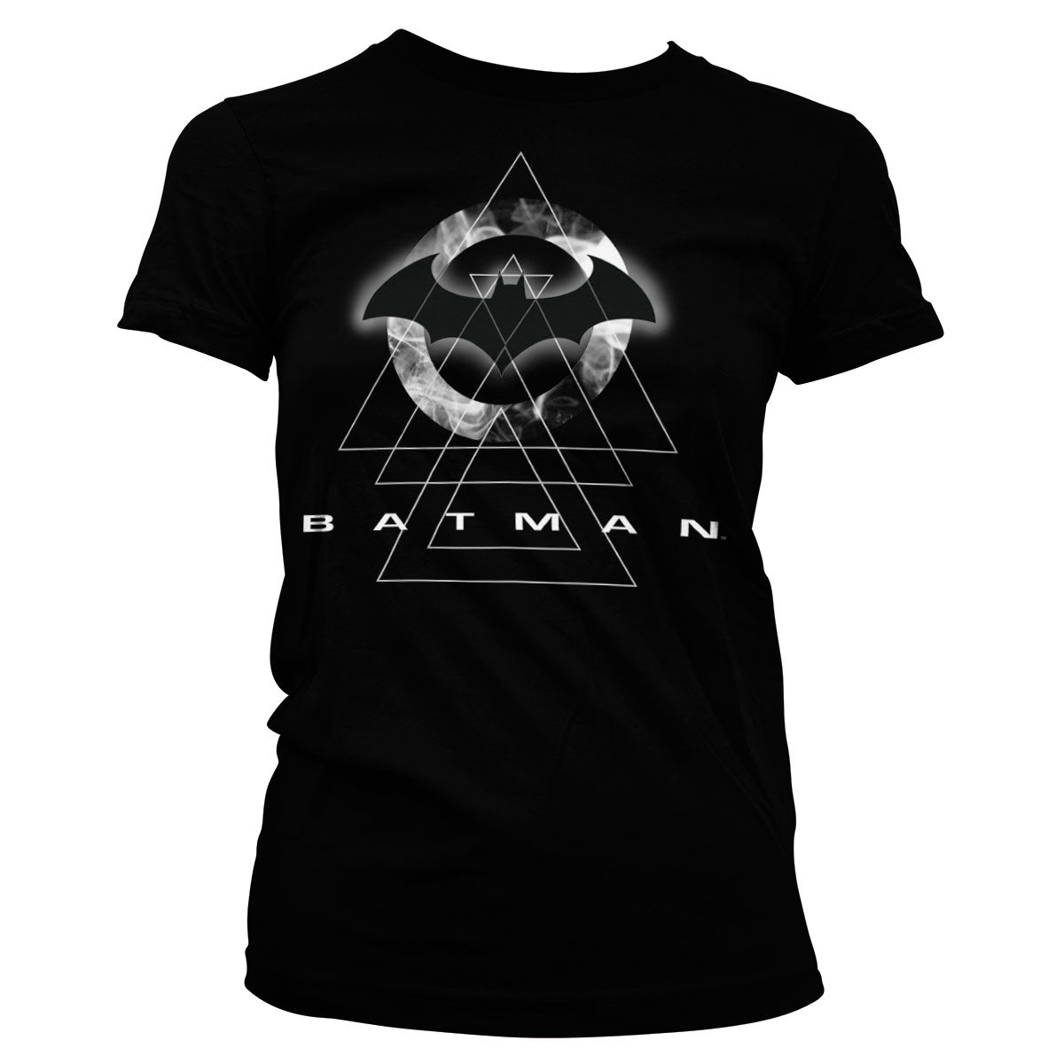 Batman Mystic Girly Tee showcasing Mystic design