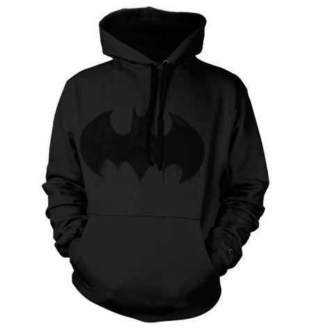 Batman Inked Logo Hoodie showcasing Inked Logo design