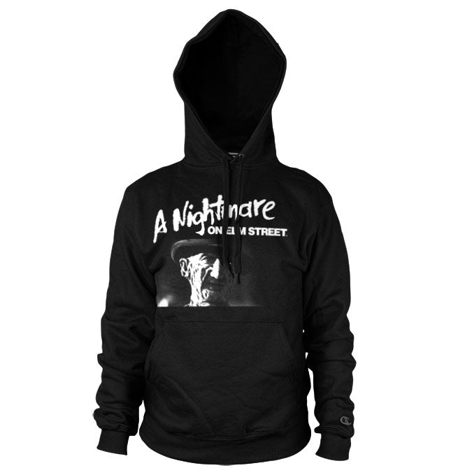 A Nightmare On Elm Street Hoodie showcasing design