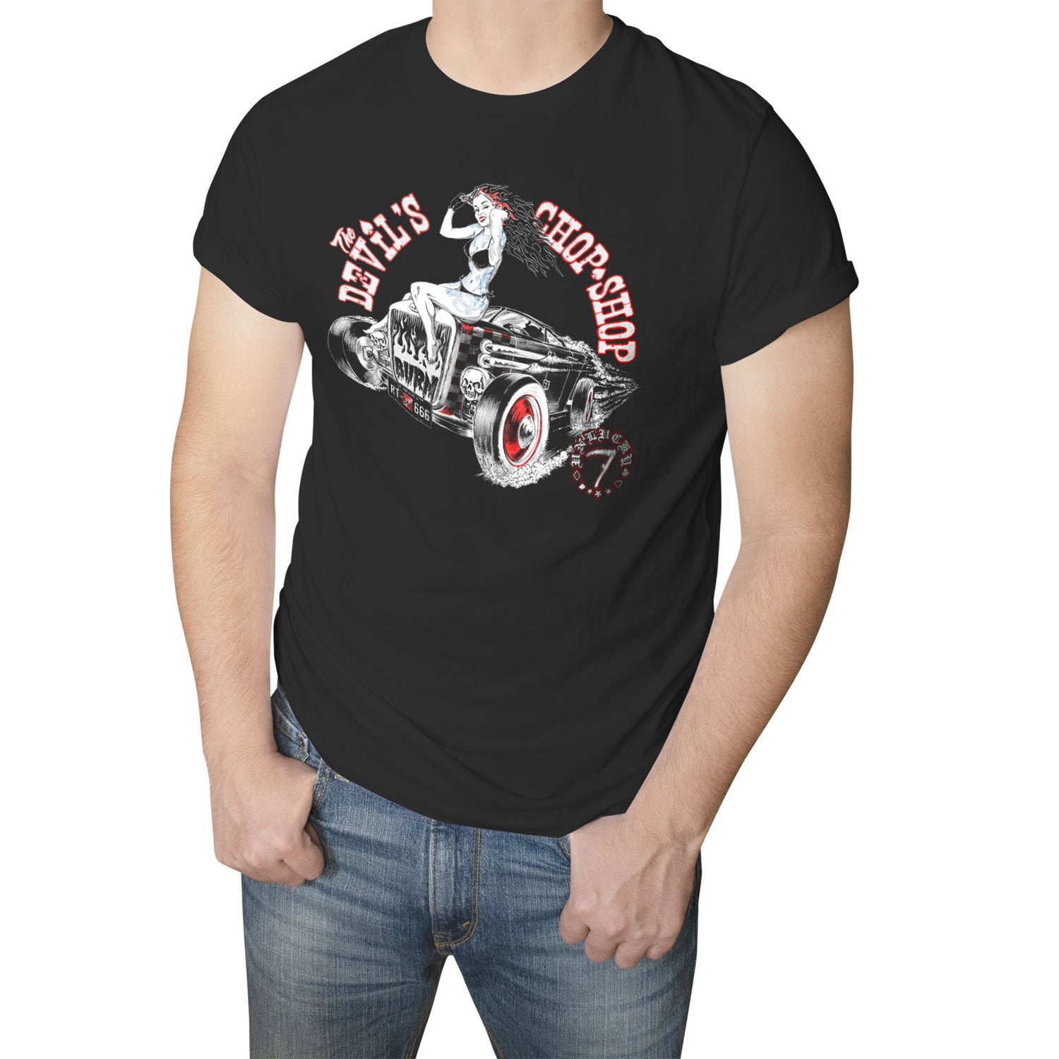 Alchemy - The Devils Chop Shop Mens T-Shirt