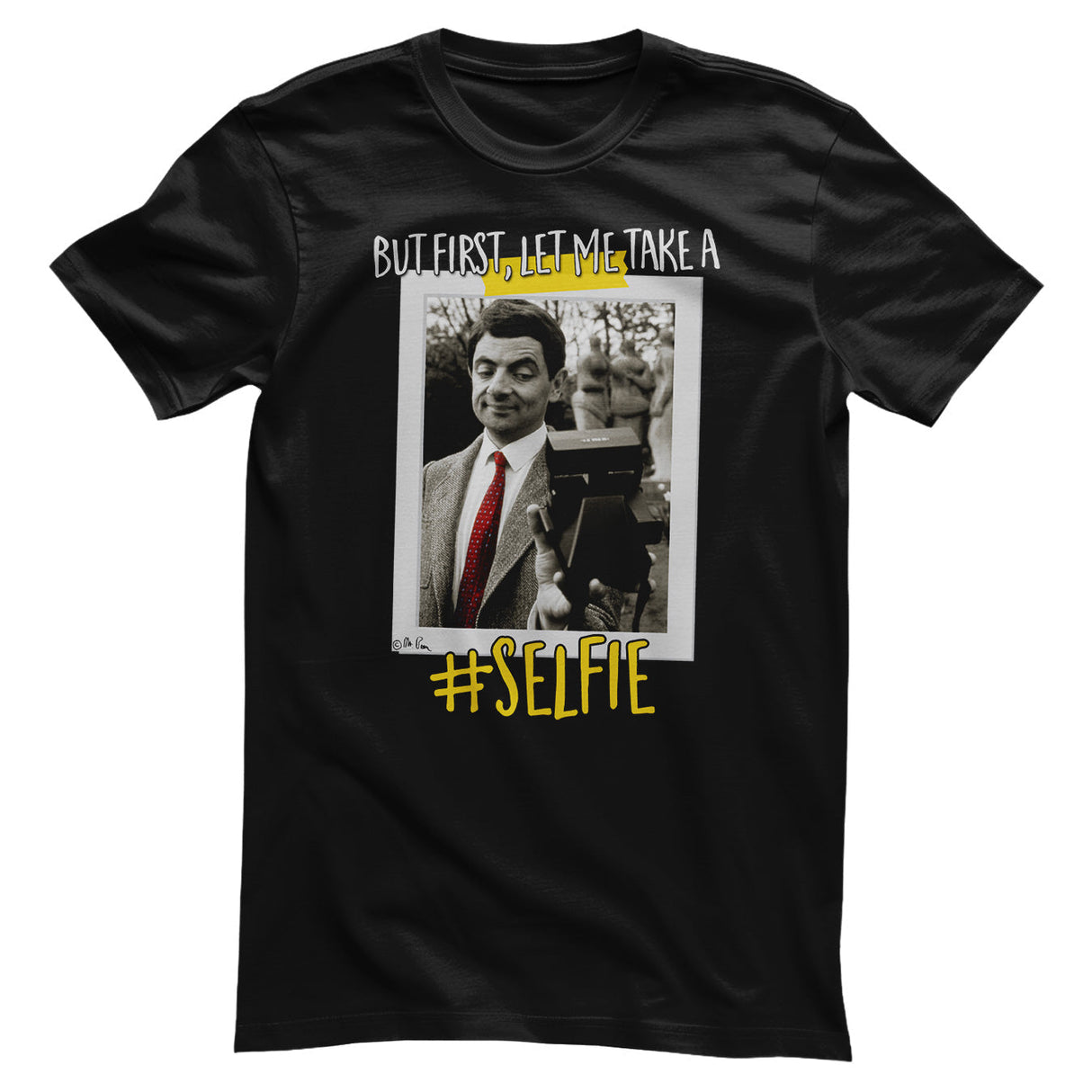 Mr Bean - Selfie Mens T-Shirt