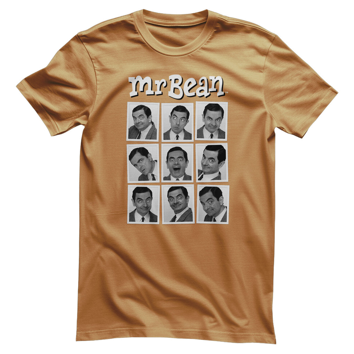 Mr Bean - Many Moods of Mr Bean Mens T-Shirt