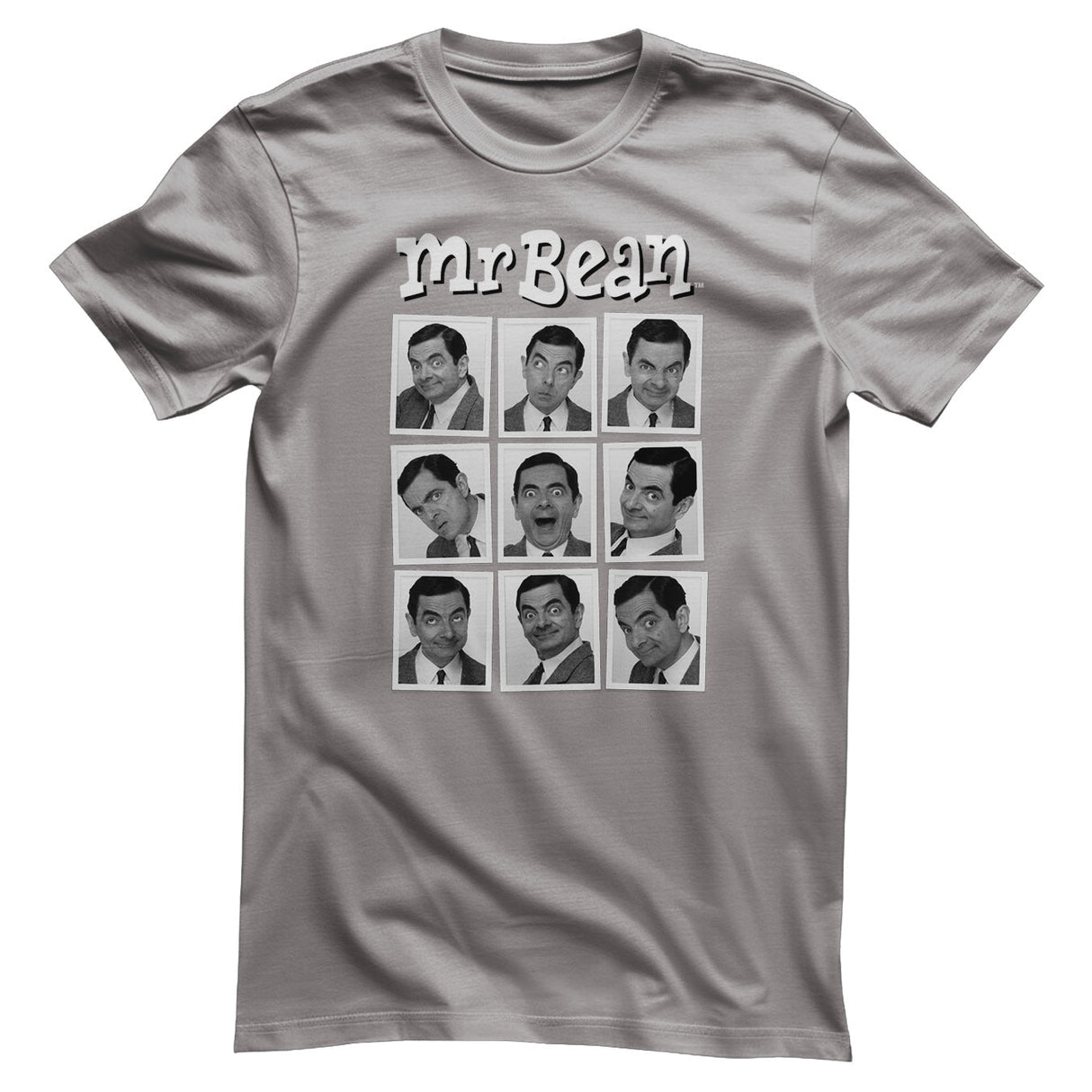 Mr Bean - Many Moods of Mr Bean Mens T-Shirt