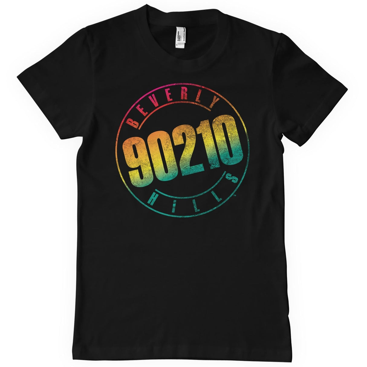 Beverly Hills Distressed Logo T-Shirt showcasing Distressed Logo design