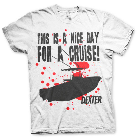 Dexter - This is A Nice Day for A Cruise Mens T-Shirt