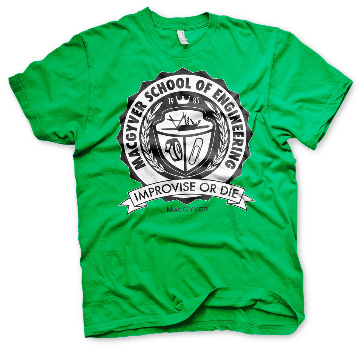 MacGyver - School of Engineering Mens T-Shirt