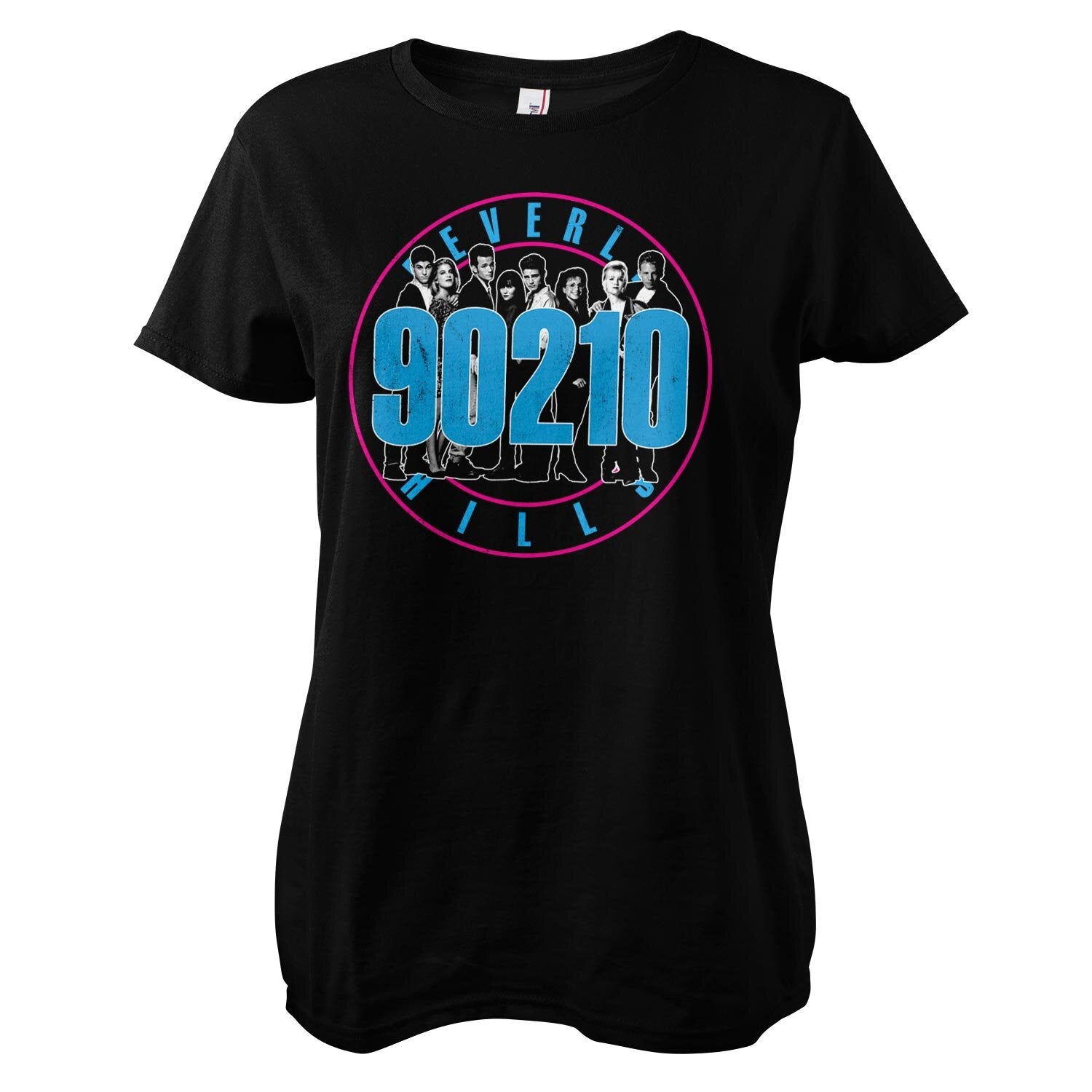 Beverly Hills 90210 Cast Girly Tee showcasing 90210 Cast design