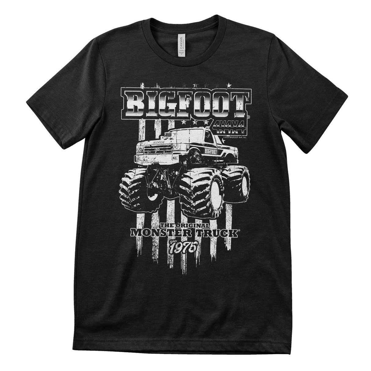 BIGFOOT American Monster Truck T-Shirt showcasing American Monster Truck design