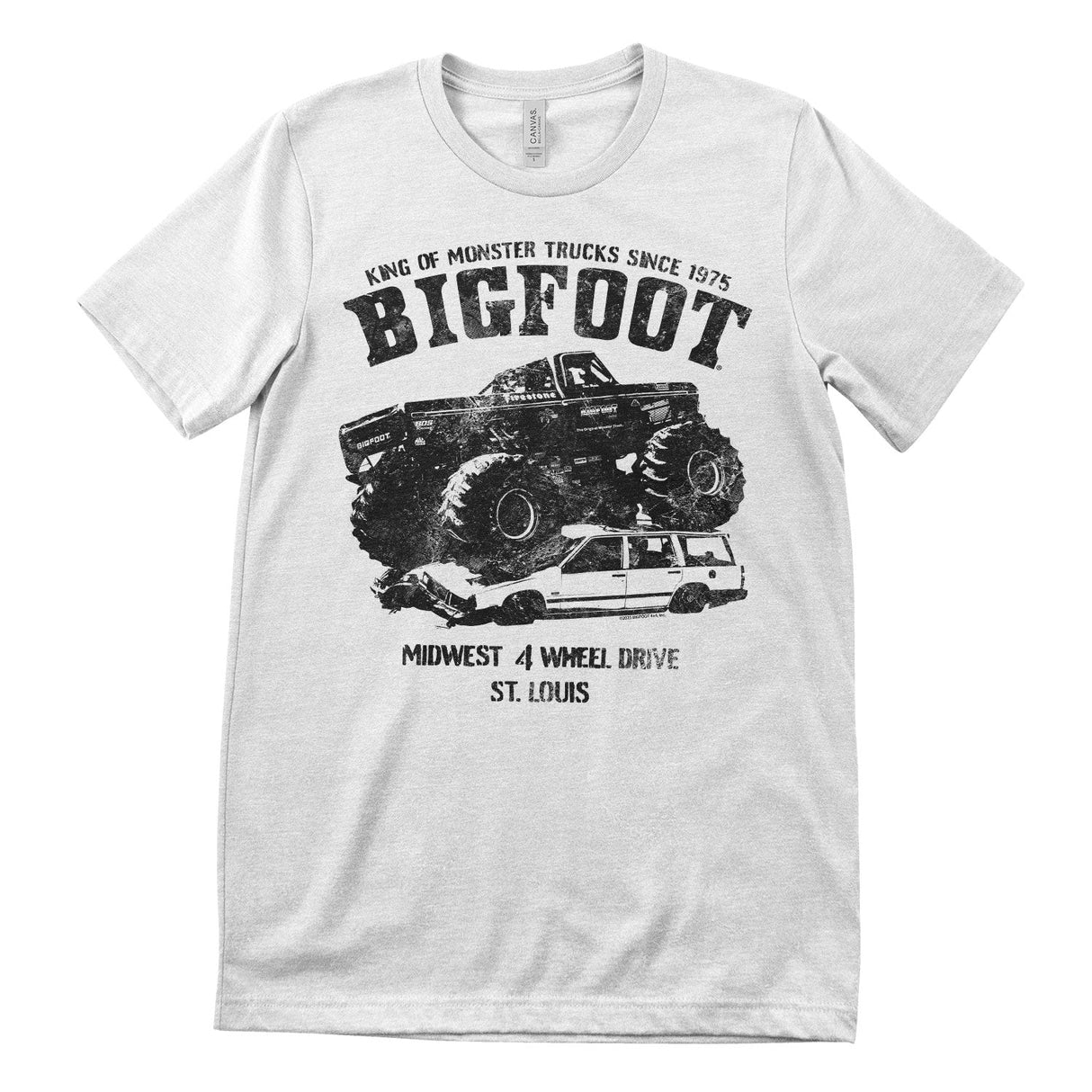 BIGFOOT - Monster Car Crush Mens T-Shirt