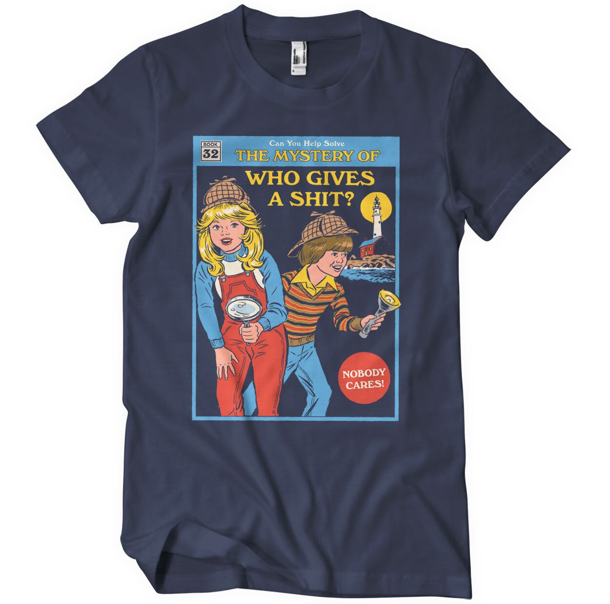 Steven Rhodes - The Mystery of Who Gives A Sh*t Mens T-Shirt