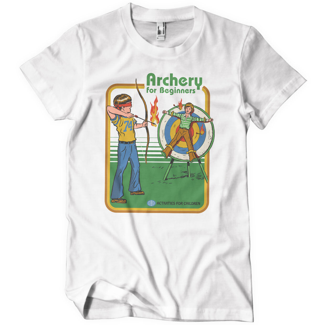 Steven Rhodes - Archery for Beginners Mens T-Shirt