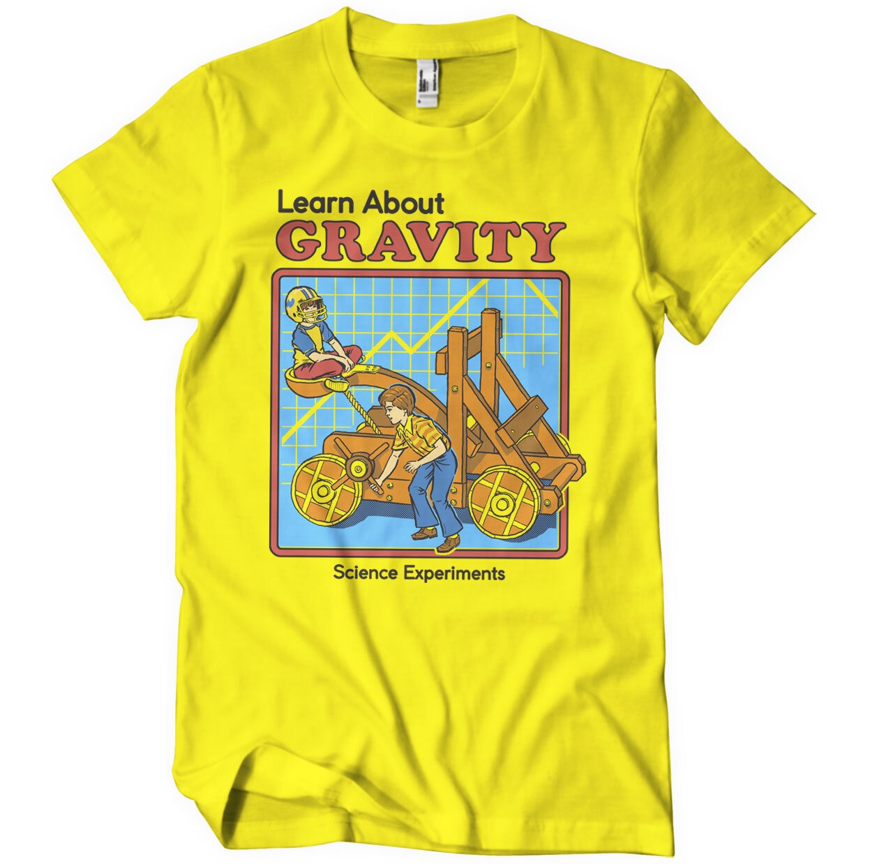 Steven Rhodes - Learn About Gravity Mens T-Shirt