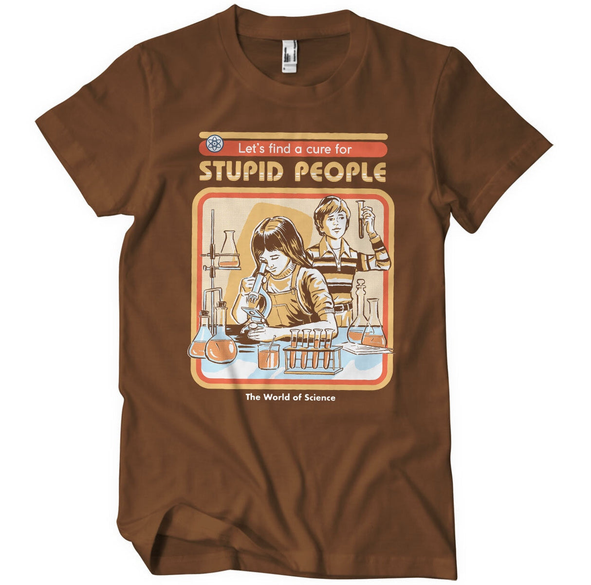 Steven Rhodes - Cure for Stupid People Mens T-Shirt