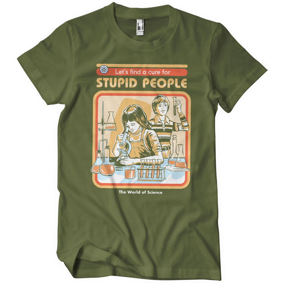 Steven Rhodes - Cure for Stupid People Mens T-Shirt