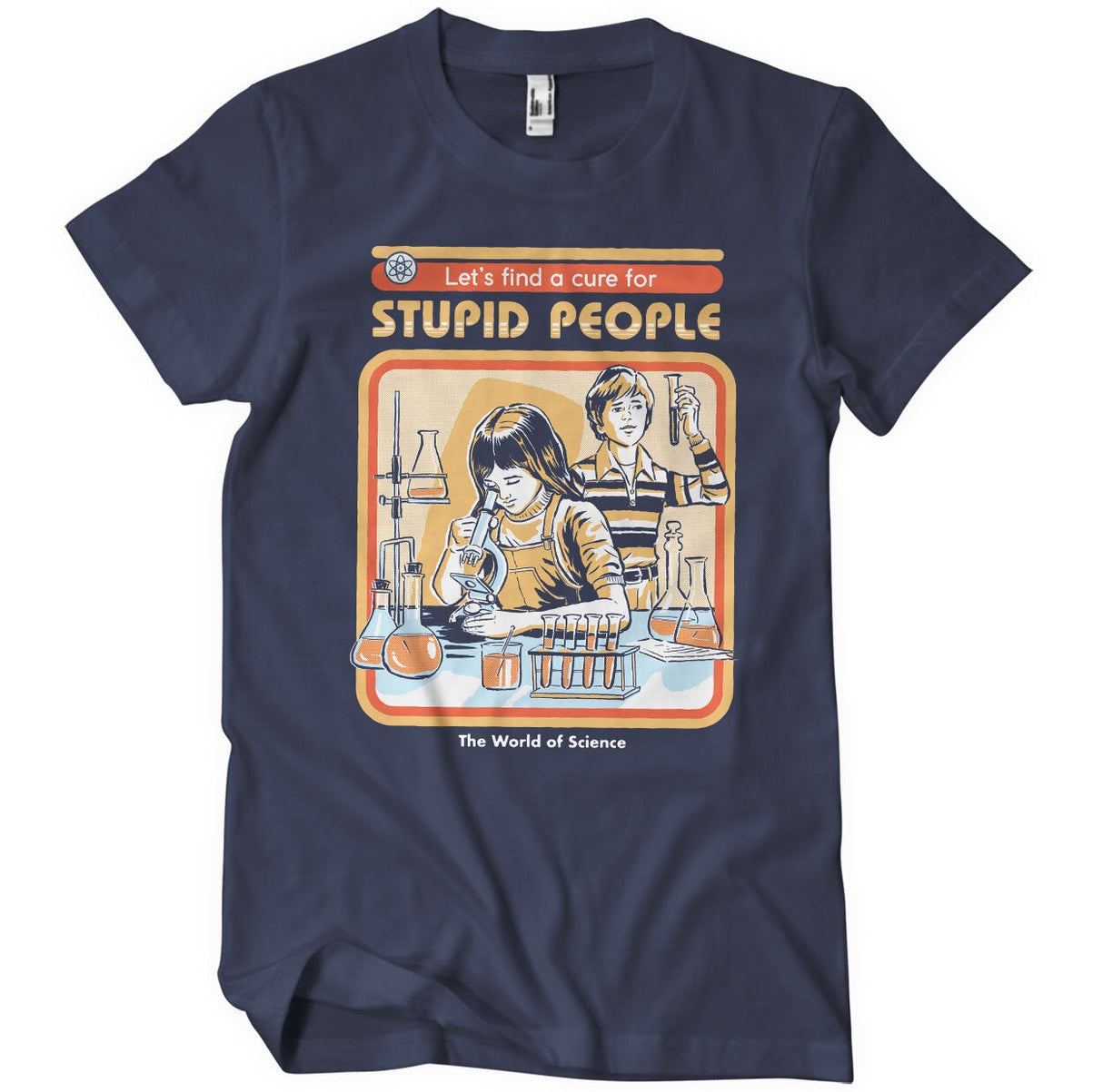 Steven Rhodes - Cure for Stupid People Mens T-Shirt
