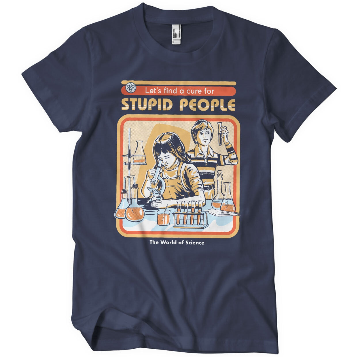 Steven Rhodes - Cure for Stupid People Mens T-Shirt