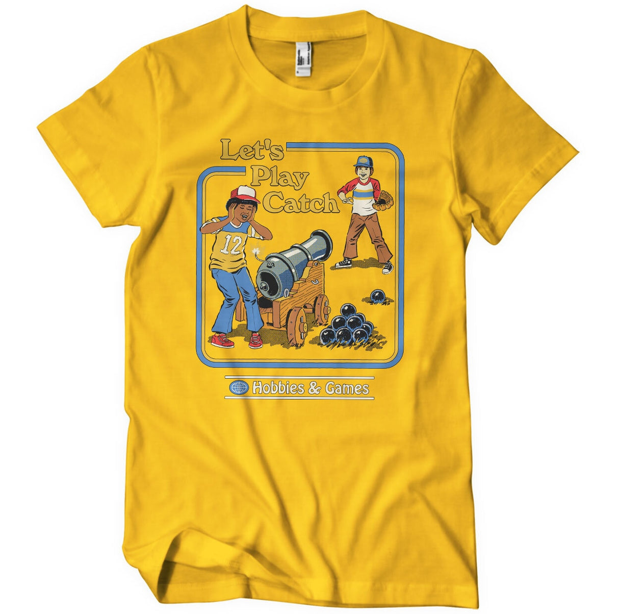 Steven Rhodes - Let's Play Catch Mens T-Shirt