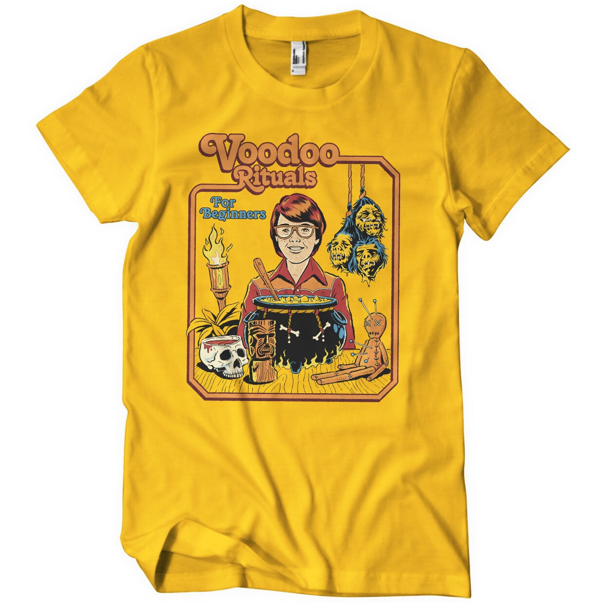 Steven Rhodes - Voodoo Rituals for Beginners Mens T-Shirt
