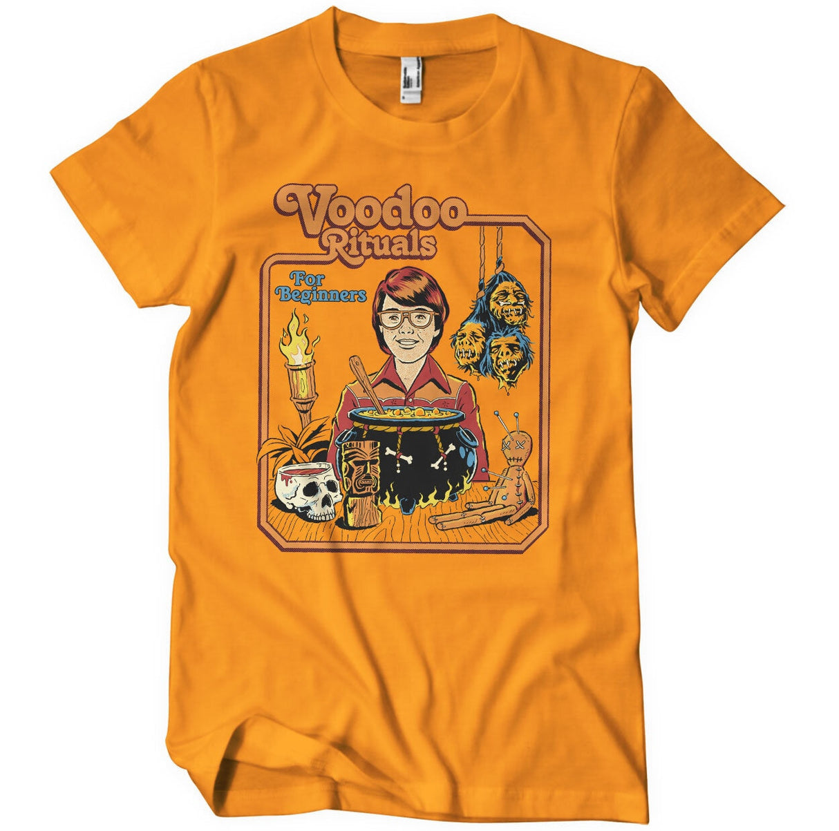 Steven Rhodes - Voodoo Rituals for Beginners Mens T-Shirt