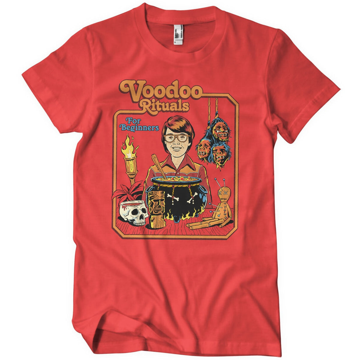 Steven Rhodes - Voodoo Rituals for Beginners Mens T-Shirt