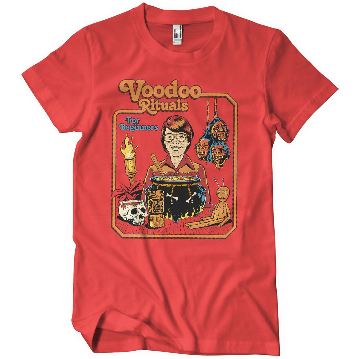Steven Rhodes - Voodoo Rituals for Beginners Mens T-Shirt