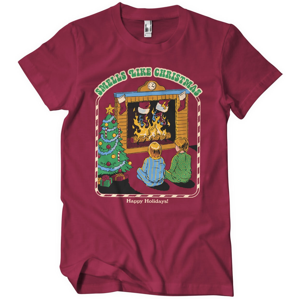 Steven Rhodes - Smells Like Christmas Mens T-Shirt