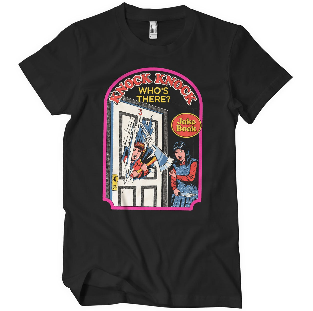 Steven Rhodes - Knock Knock Who's There Mens T-Shirt