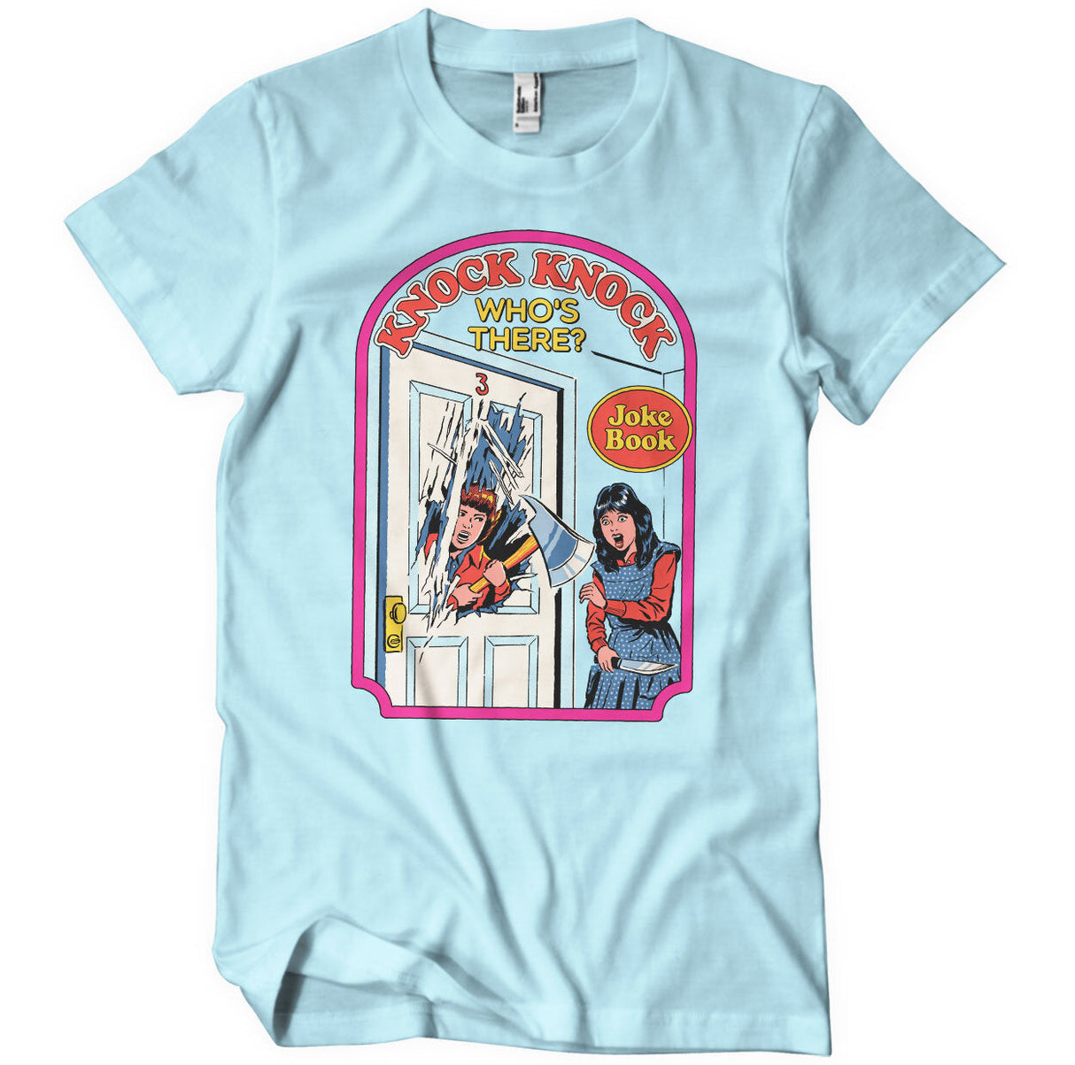Steven Rhodes - Knock Knock Who's There Mens T-Shirt