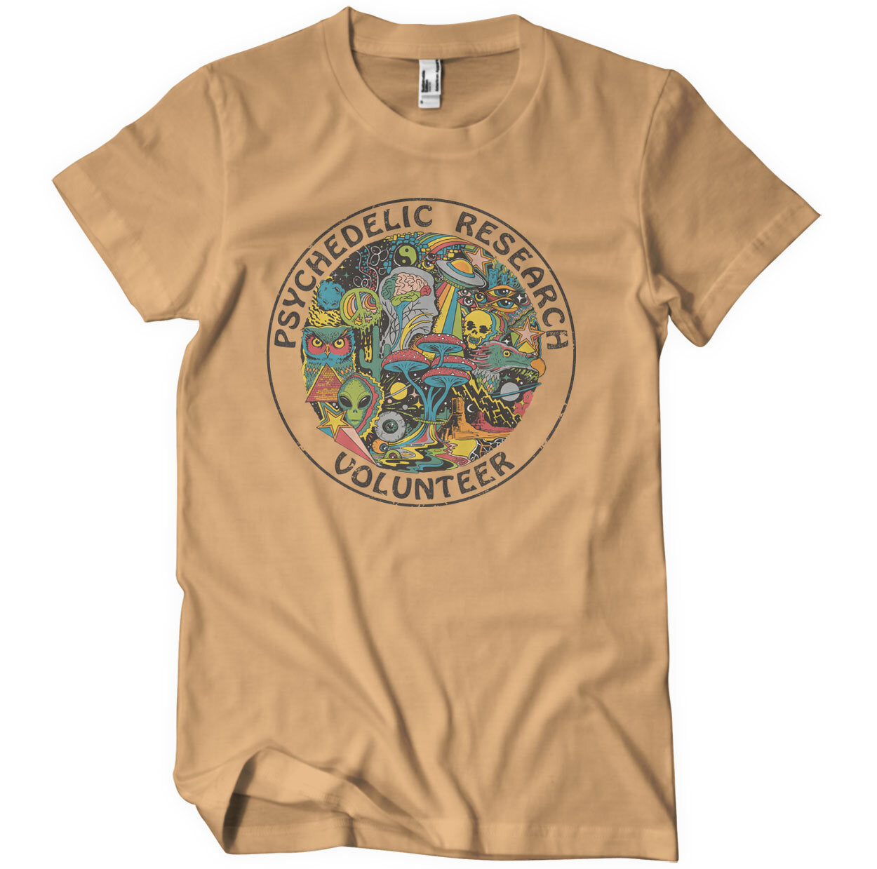 Steven Rhodes - ychedelic Research Volunteer Mens T-Shirt