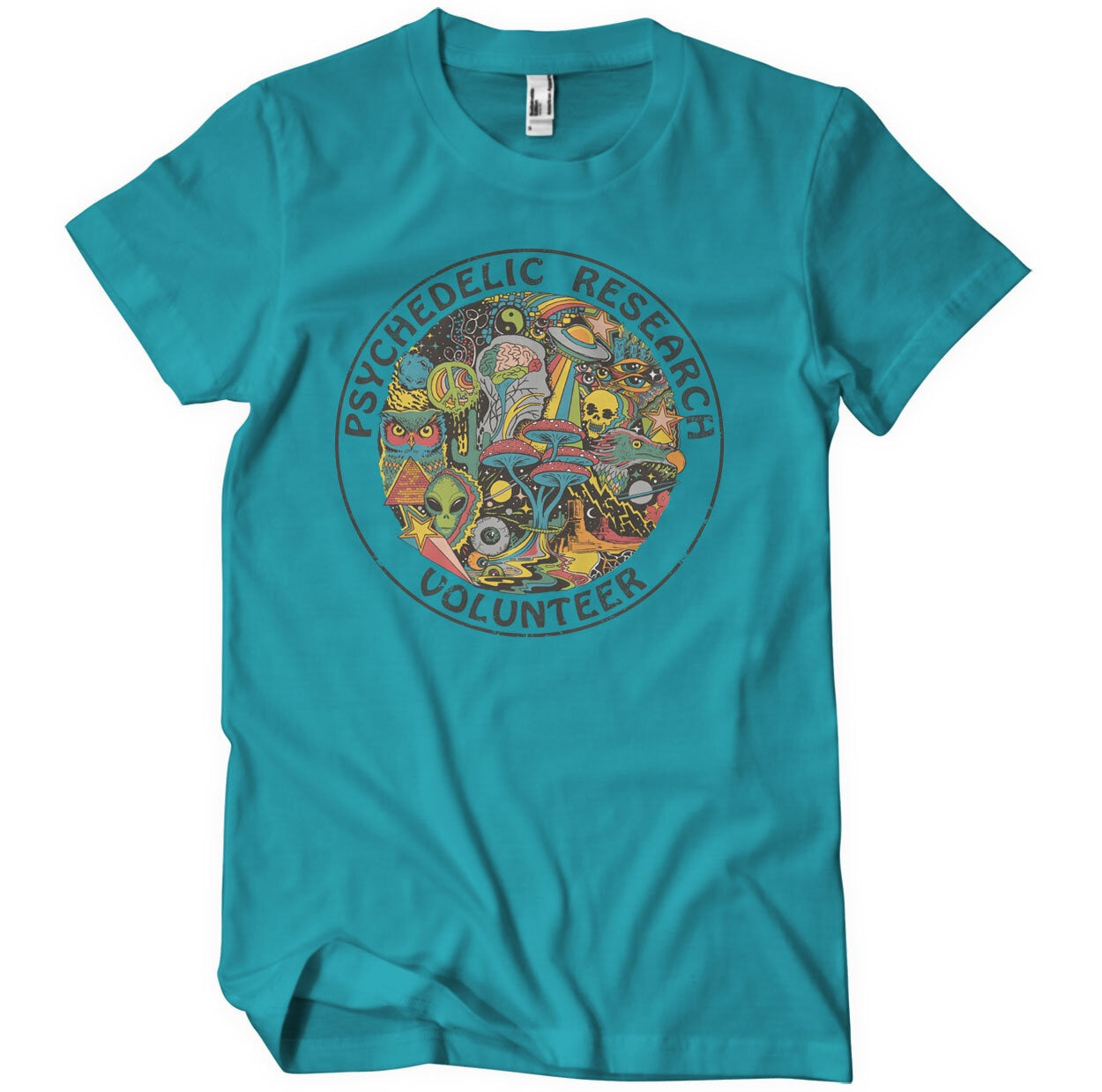 Steven Rhodes - ychedelic Research Volunteer Mens T-Shirt