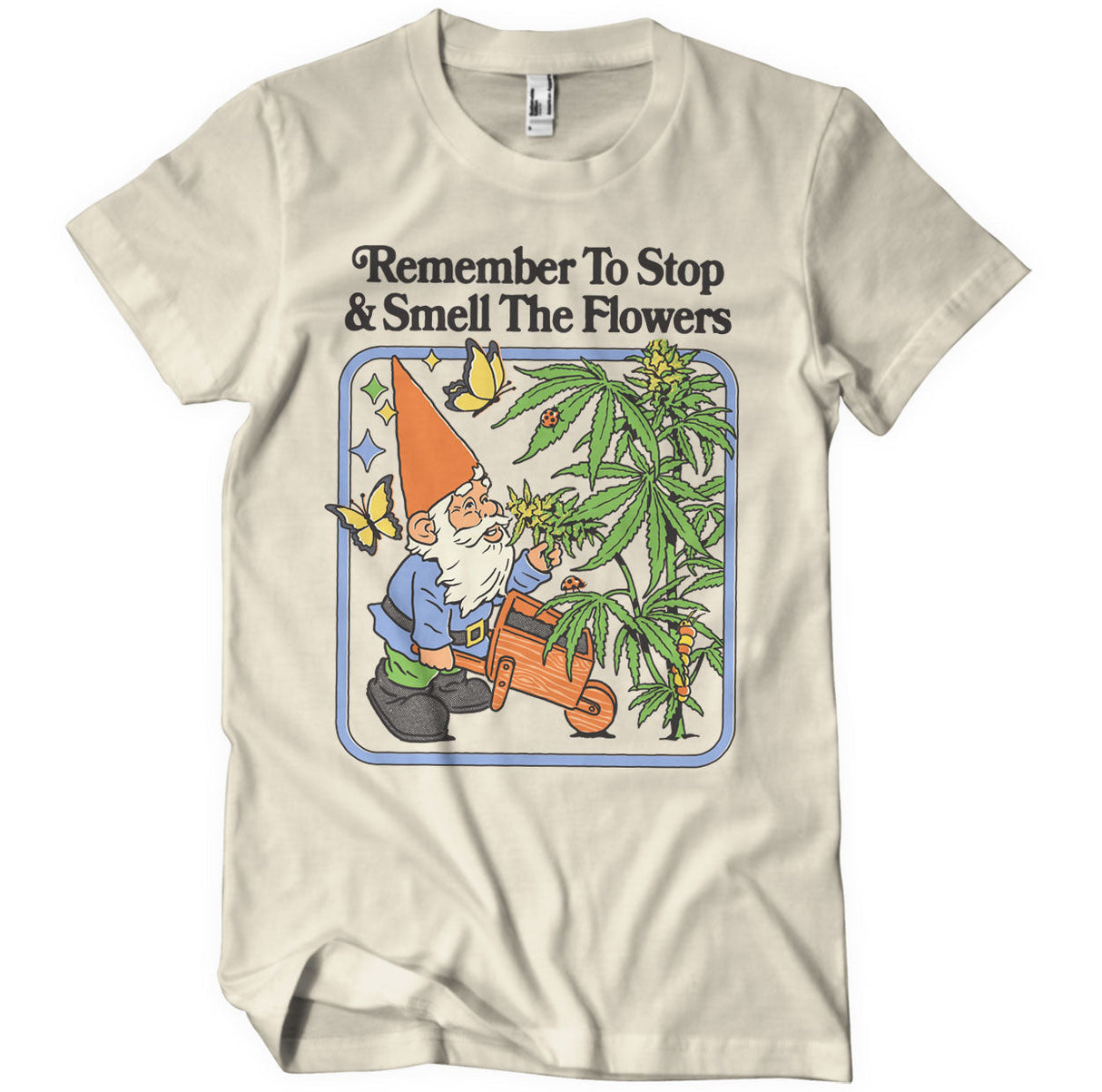 Steven Rhodes - Smell The Flowers Mens T-Shirt