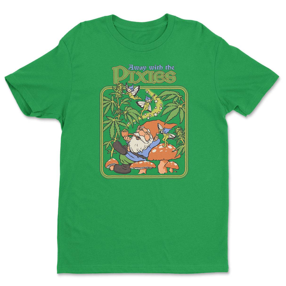 Steven Rhodes - Away With The Pixies Mens T-Shirt