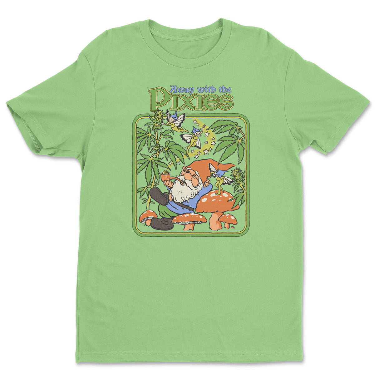 Steven Rhodes - Away With The Pixies Mens T-Shirt