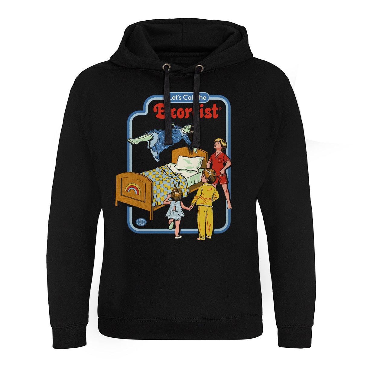 Let's Call The Exorcist Epic Hoodie showcasing Let's Call The Exorcist design