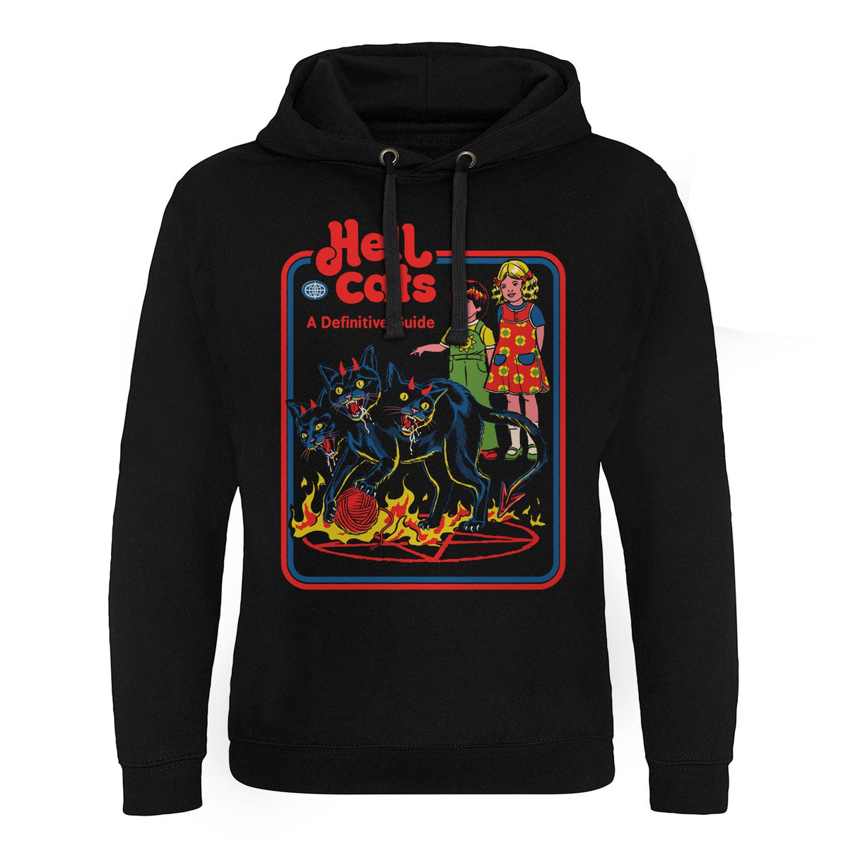 Hell Cats - A Definitive Guide Epic Hoodie showcasing Hell Cats - A Definitive Guide design
