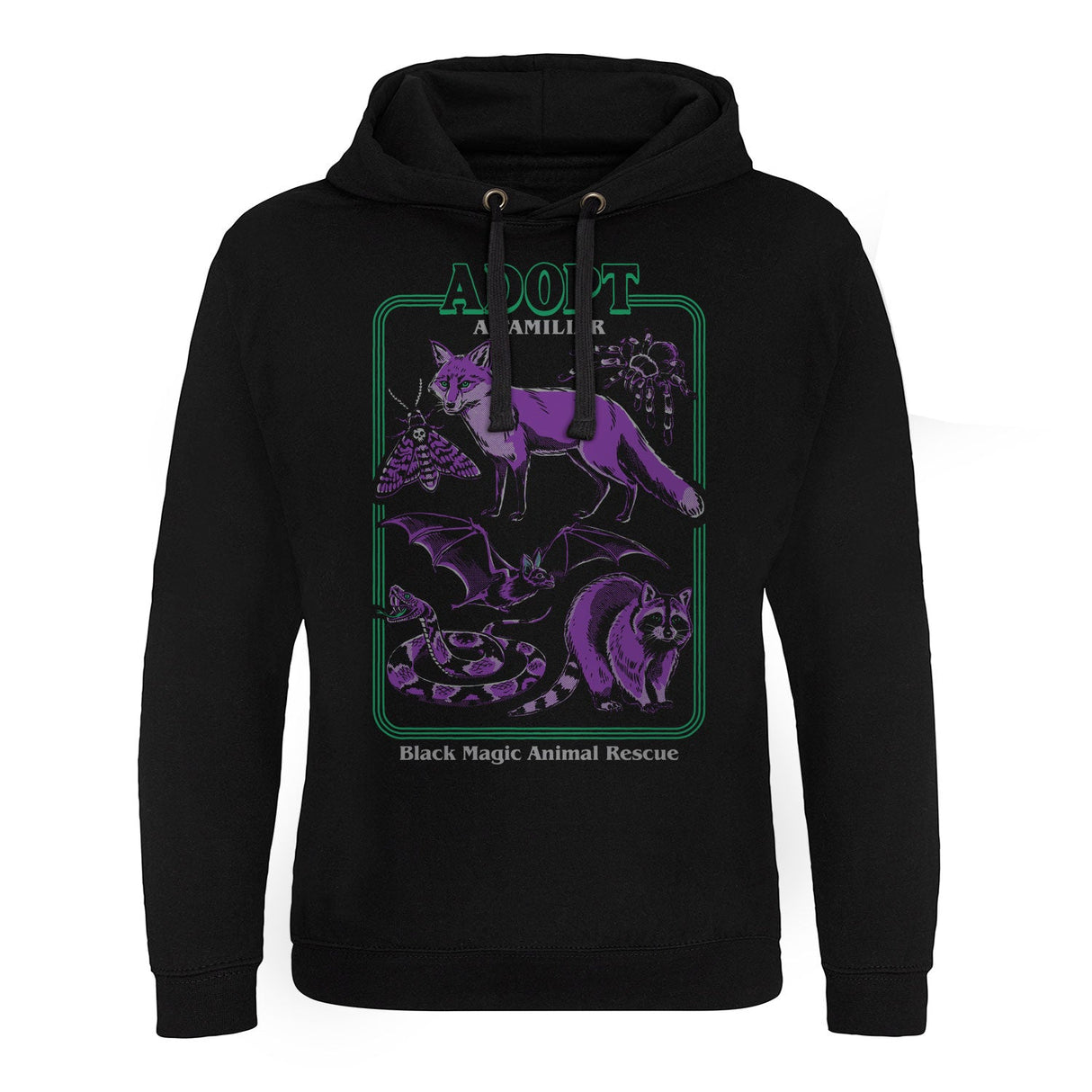 Adopt A Familiar 2 Epic Hoodie showcasing Adopt A Familiar 2 design