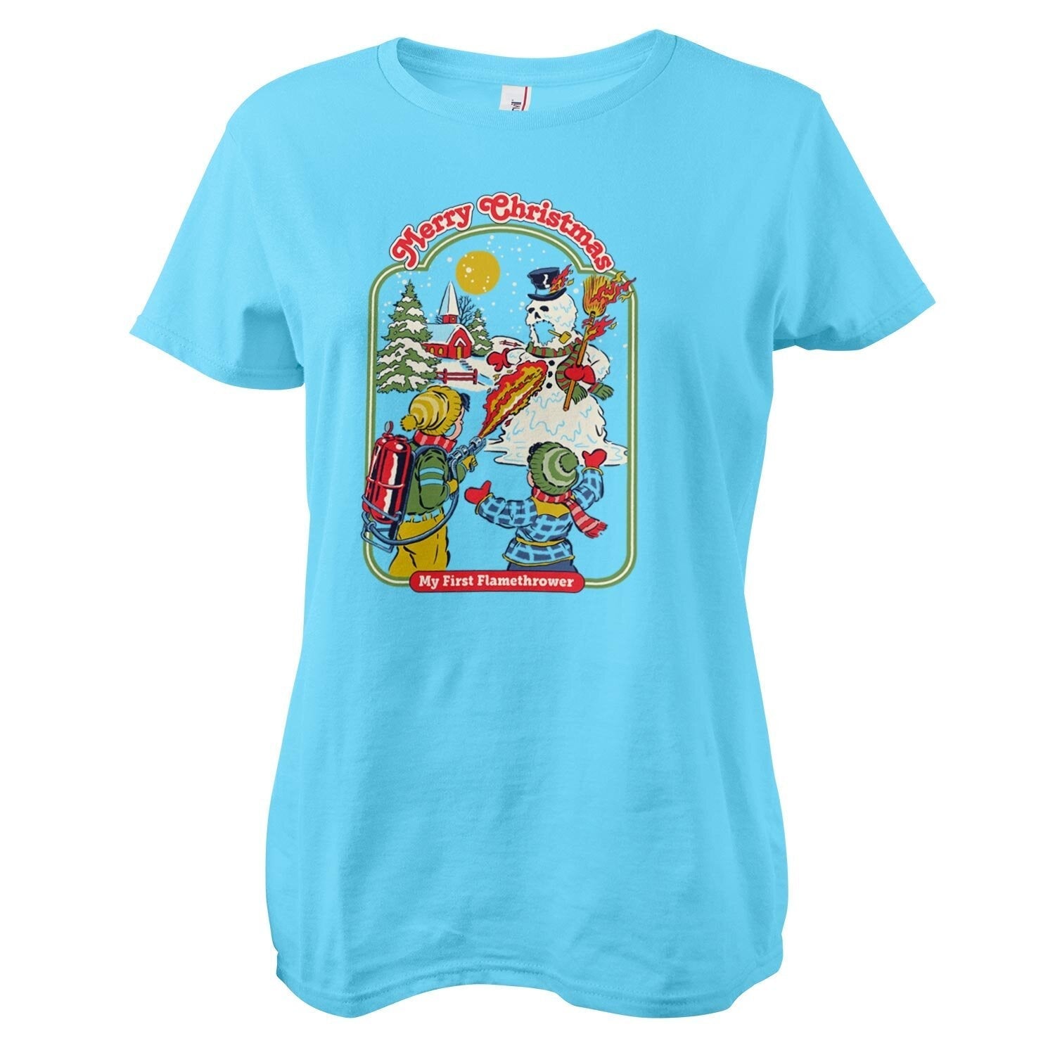 Steven Rhodes - My First Flamethrower Women T-Shirt