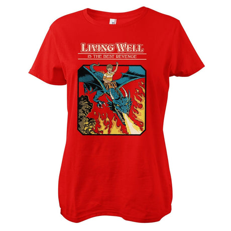 Steven Rhodes - Living Well is The Best Revenge Women T-Shirt