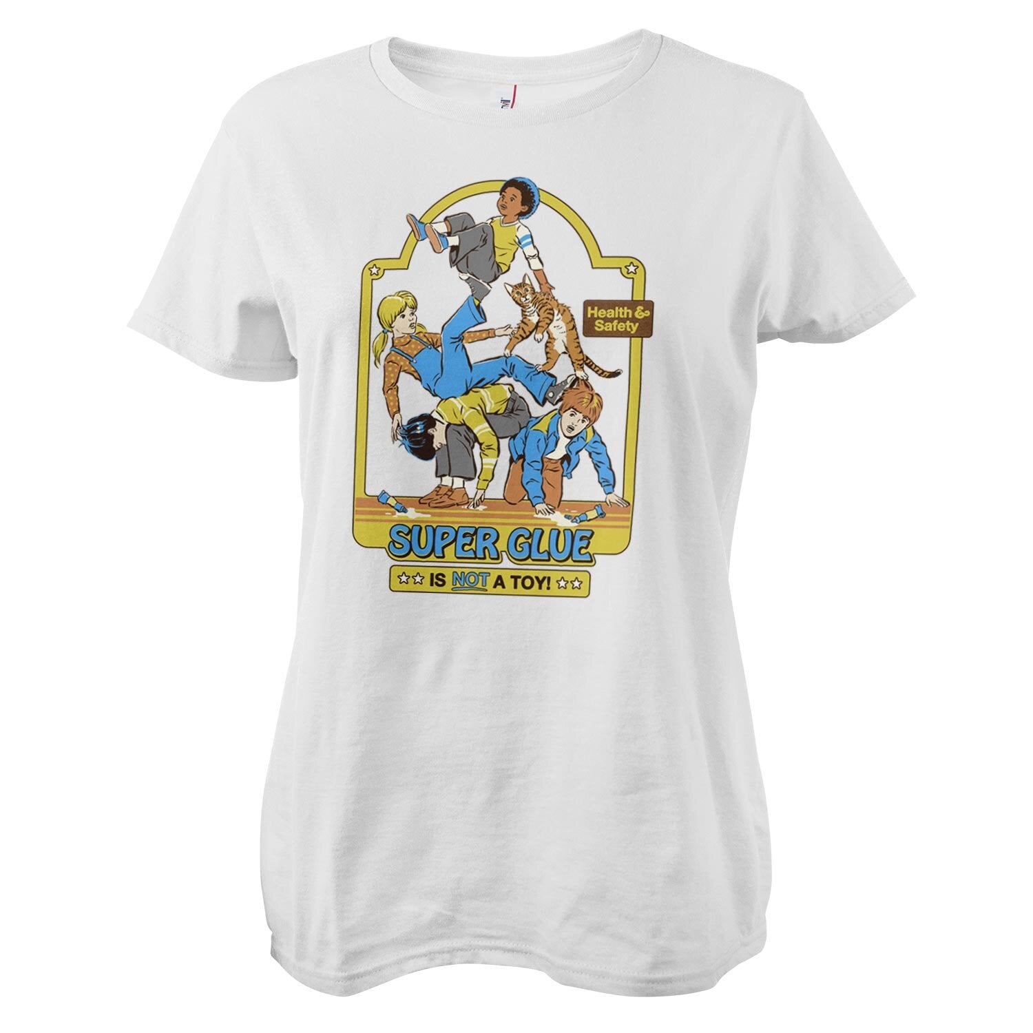 Steven Rhodes - Super Glue is Not A Toy Women T-Shirt
