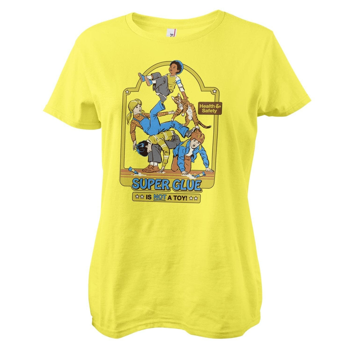 Steven Rhodes - Super Glue is Not A Toy Women T-Shirt