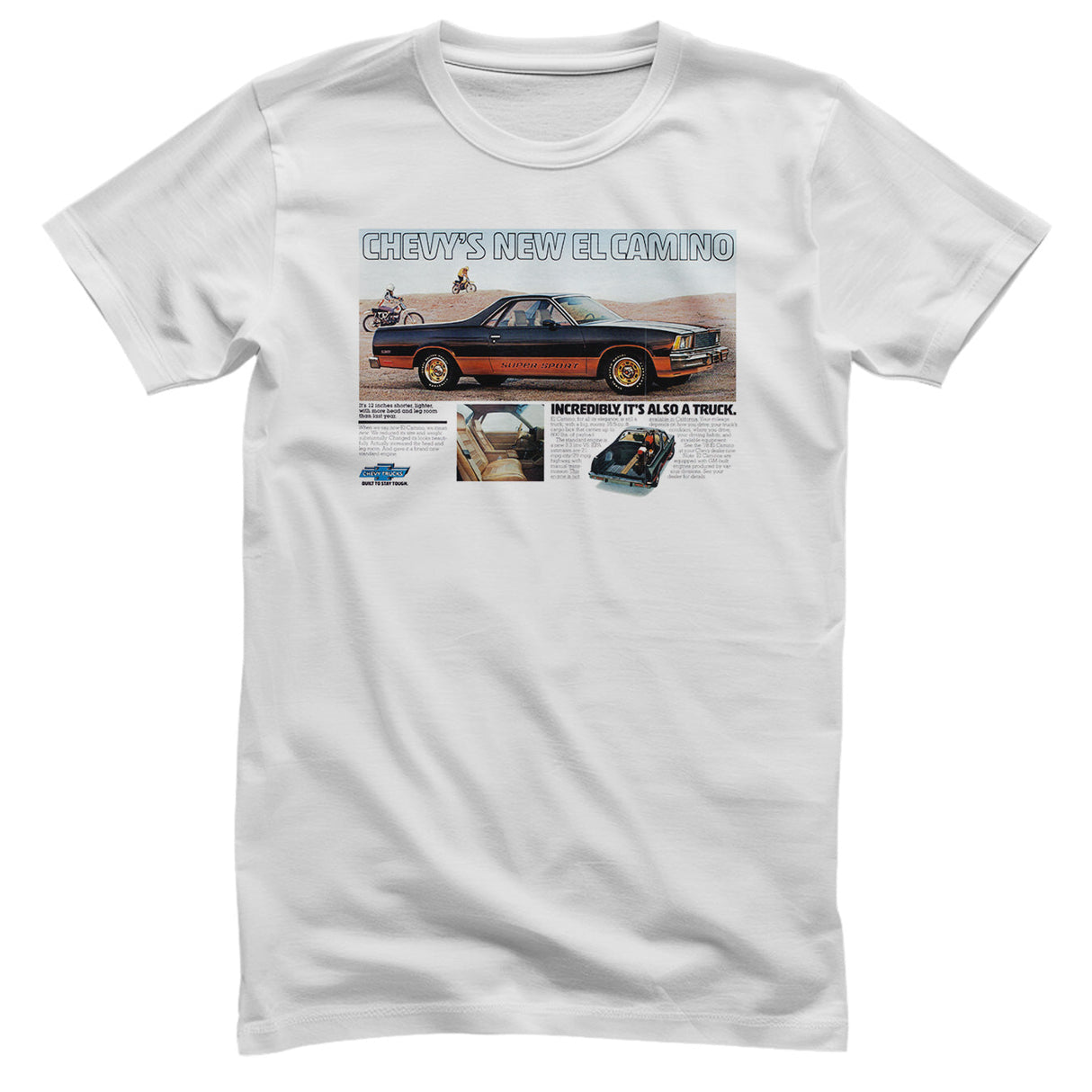 Chevrolet - Incredible Chevrolet El Camino Add Mens T-Shirt