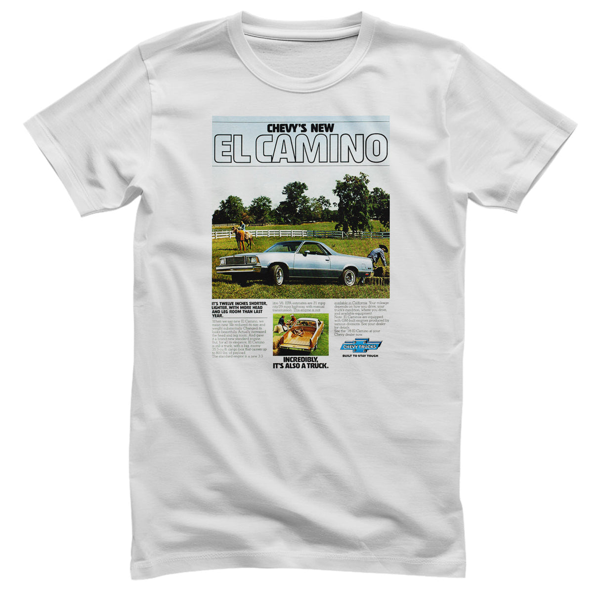 Chevrolet - Chevy's New El Camino Add Mens T-Shirt