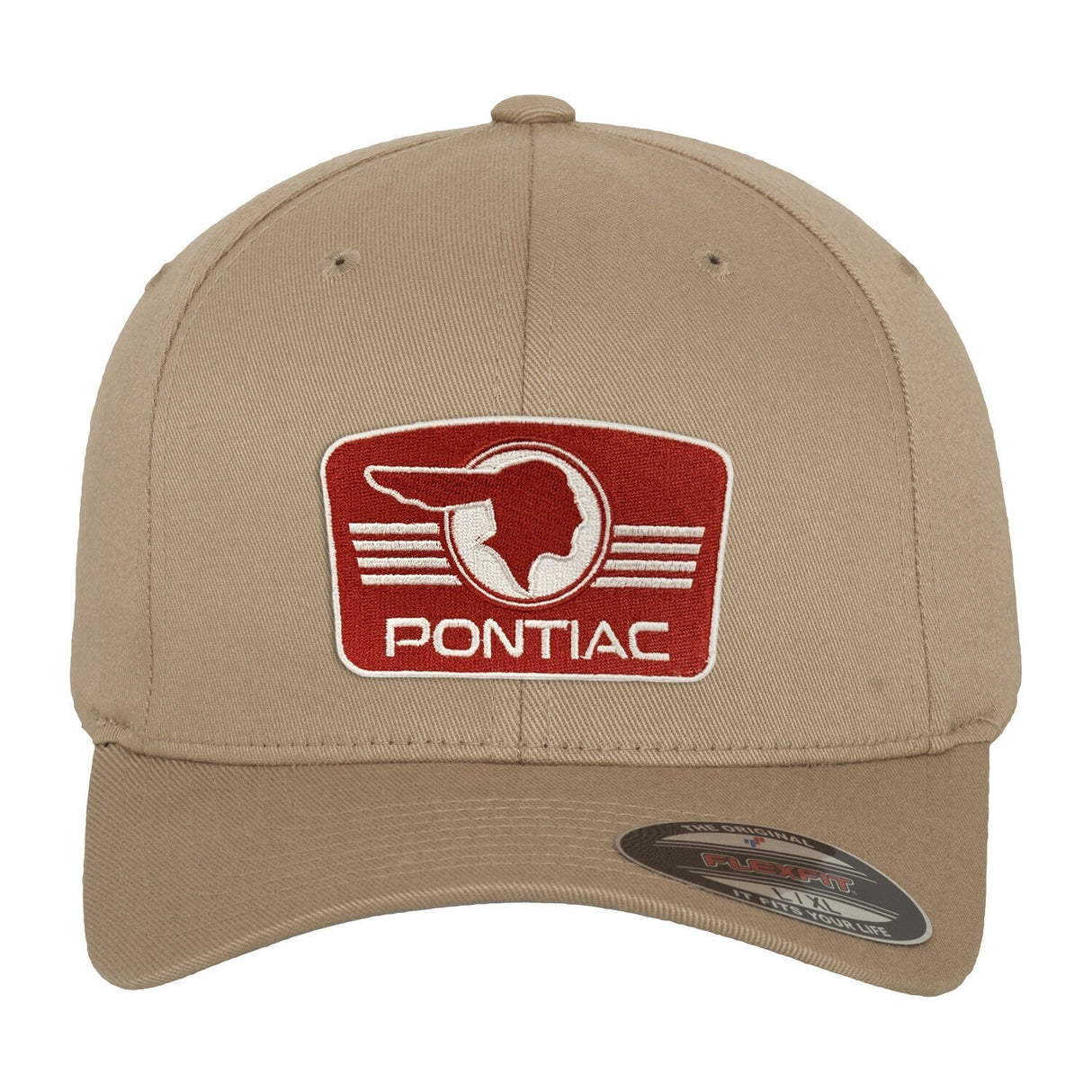Pontiac - Retro Logo Patch Flexfit Baseball Cap