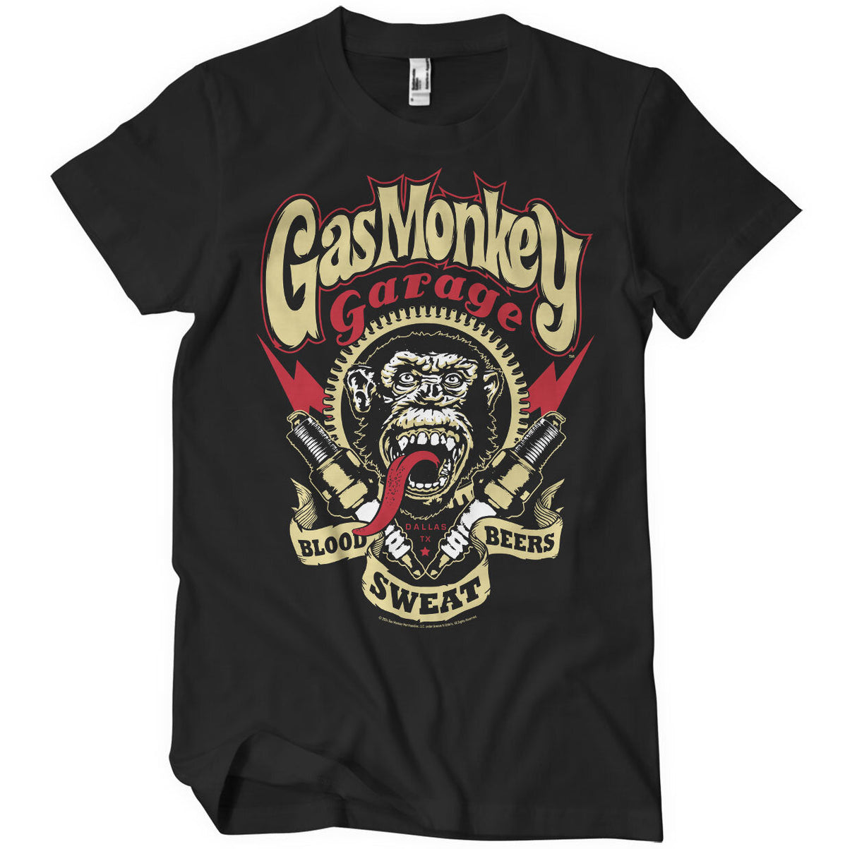 Gas Monkey Garage - Spark Plugs Mens T-Shirt