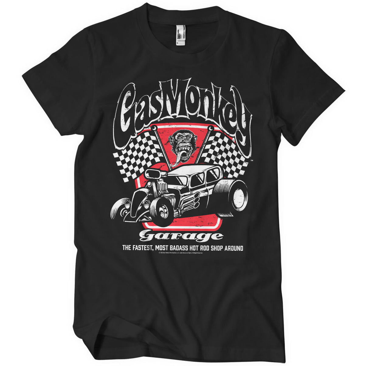 Gas Monkey Garage - Badass Gas Monkey Garage Mens T-Shirt