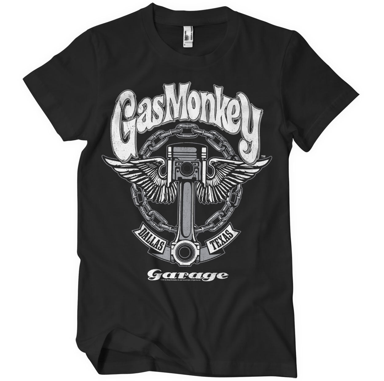 Gas Monkey Garage - Big Piston Mens T-Shirt