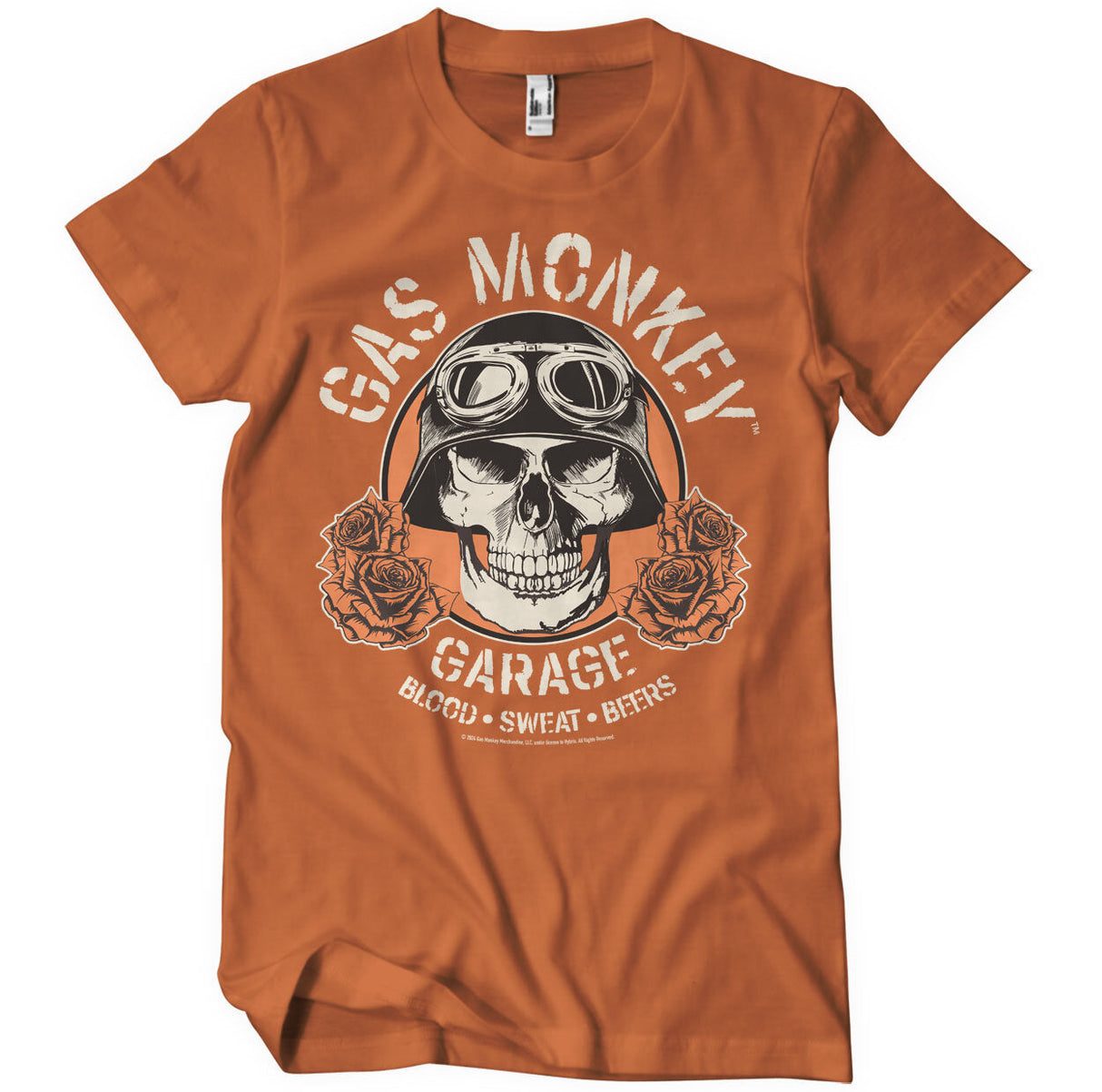 Gas Monkey Garage - Skull Mens T-Shirt
