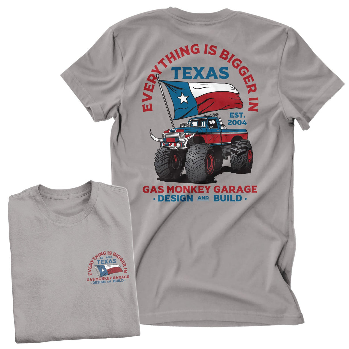 Gas Monkey Garage - Everything Is Bigger In Texas Mens T-Shirt